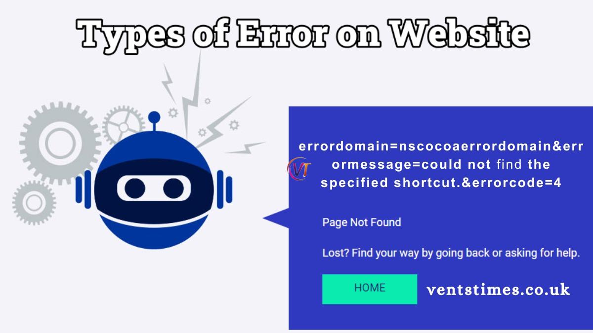 errordomain=nscocoaerrordomain&errormessage=could not find the specified shortcut.&errorcode=4