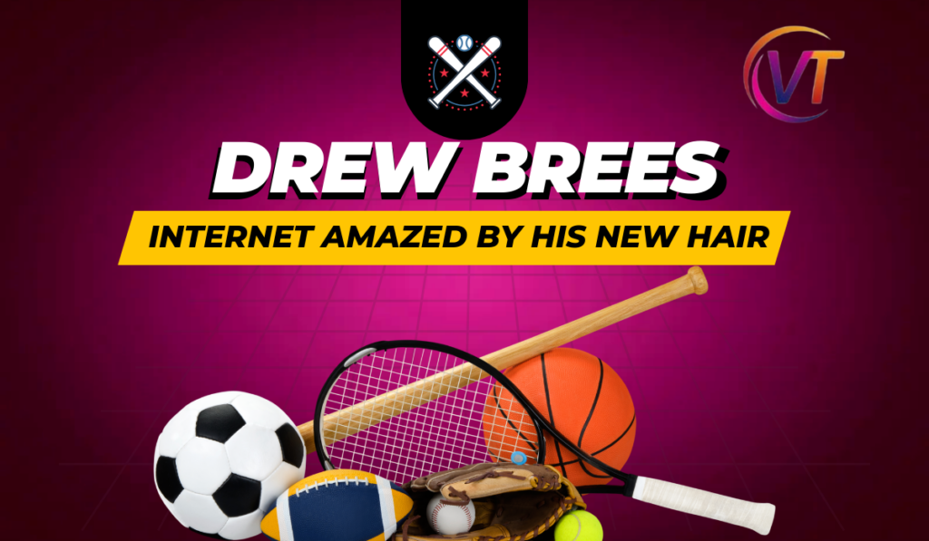 drew brees makes his nbc debut, internet amazed by his new hair