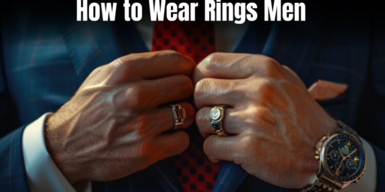How to Wear Rings Men