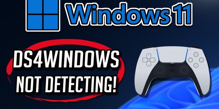 DS4Windows Not Detecting Controller Fix (Step by Step Guide)