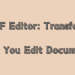 AI PDF Editor: Transforming How You Edit Documents