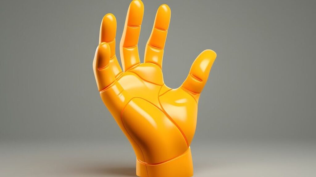 Hand of melania 3d print