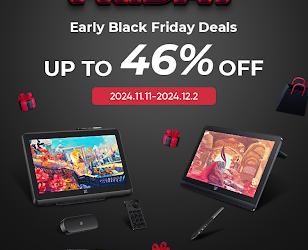 XPPen UK Launches Exciting Black Friday Deals with Discounts Up to 46%!