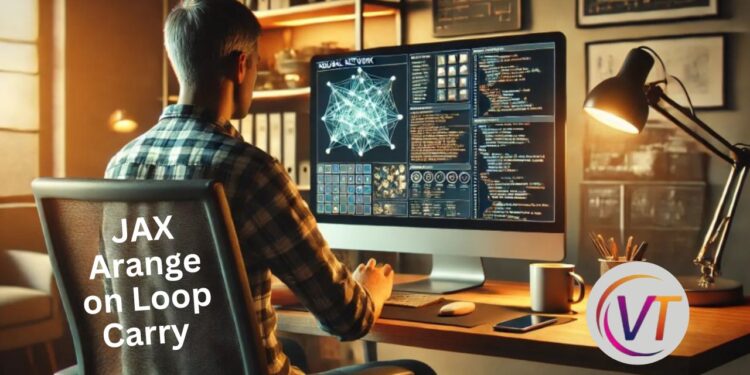 JAX arange on loop carry