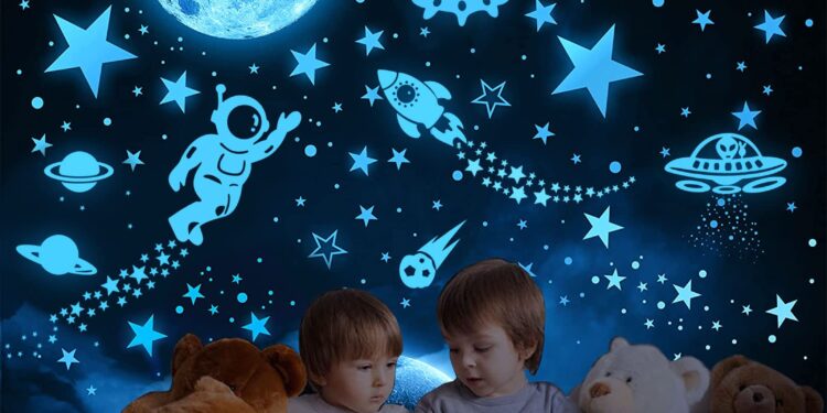 Why Glow in the Dark Stickers Are Perfect for Kids’ Rooms