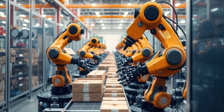 The Integration of Automated Guided Vehicles and Autonomous Mobile Robots in Material Handling