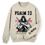 Psalm 23 Faith Guiding Cross T-Shirt for Believers
