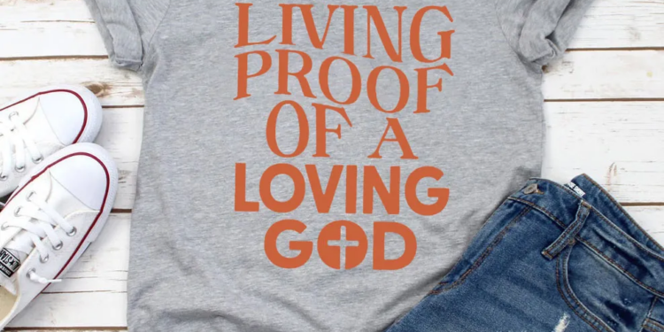 Living Proof Of God T-Shirt from Guiding Cross