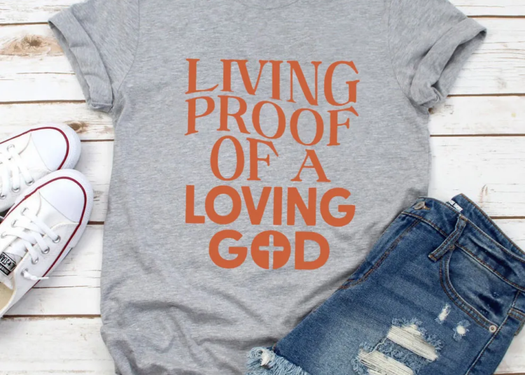 Living Proof Of God T-Shirt from Guiding Cross
